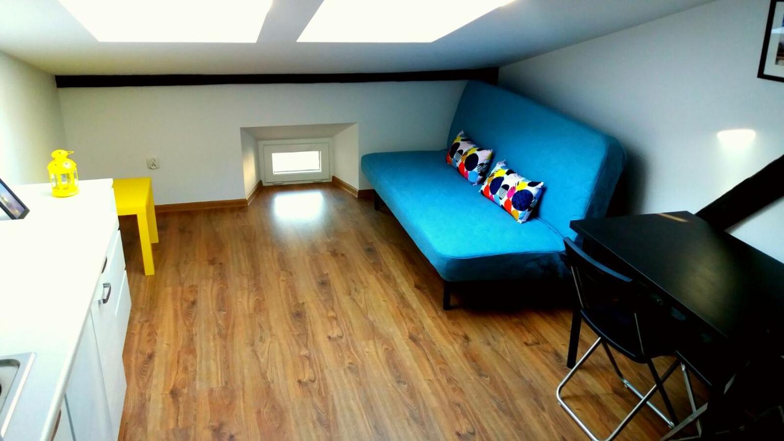 Nice Attic Studio Close To Old Town Air Conditioning - Klimatyzacja Краков Экстерьер фото