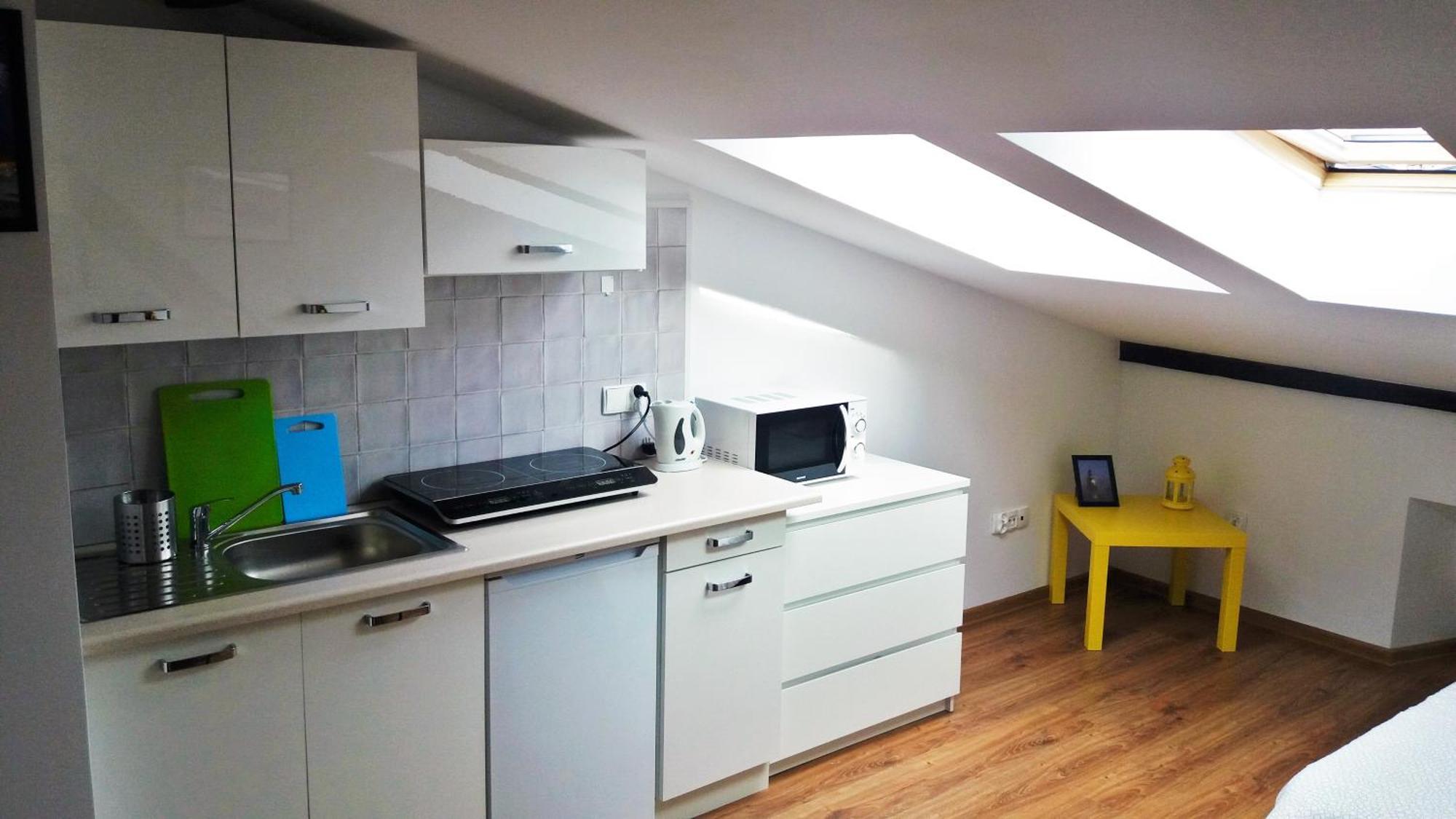 Nice Attic Studio Close To Old Town Air Conditioning - Klimatyzacja Краков Экстерьер фото